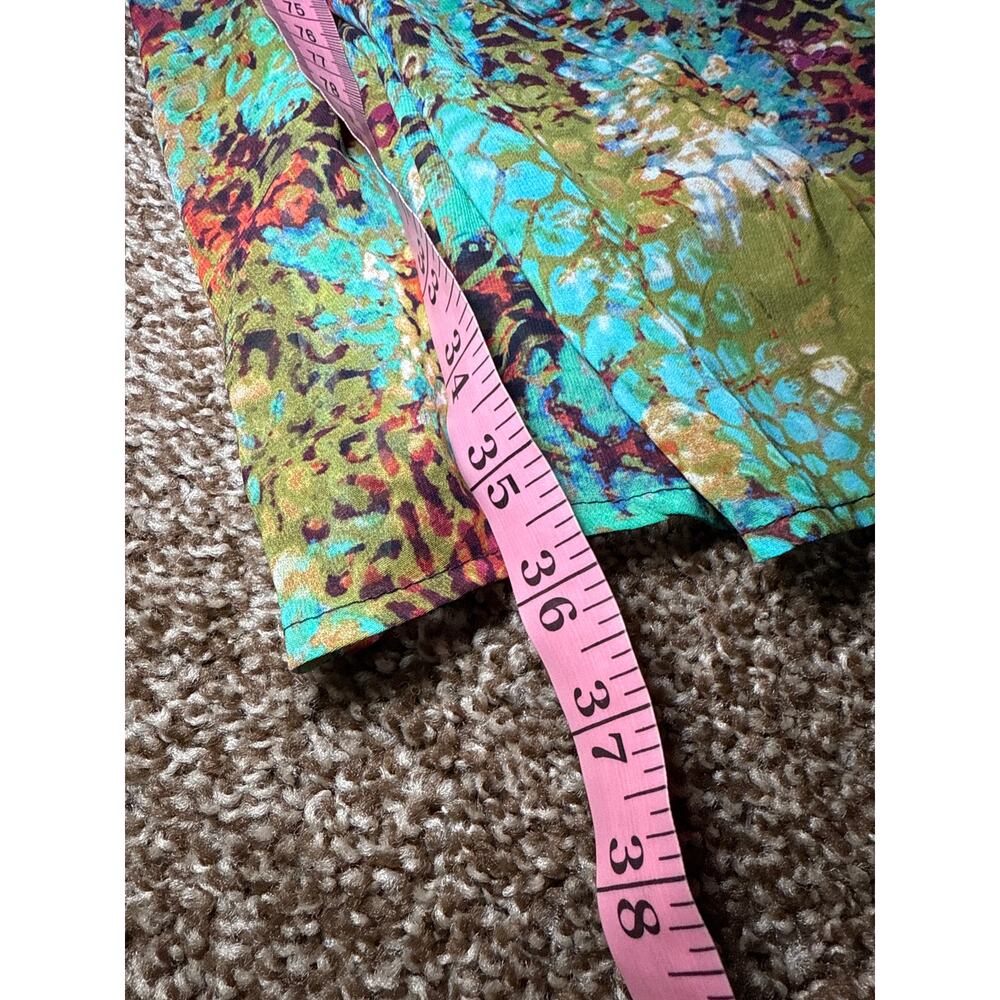 Espirit Multi Colored Pattern Sleeeless Strappy C… - image 8